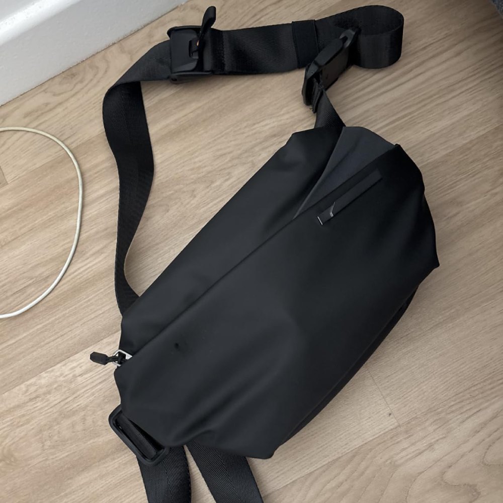 Crossbody Bag for Men - Black