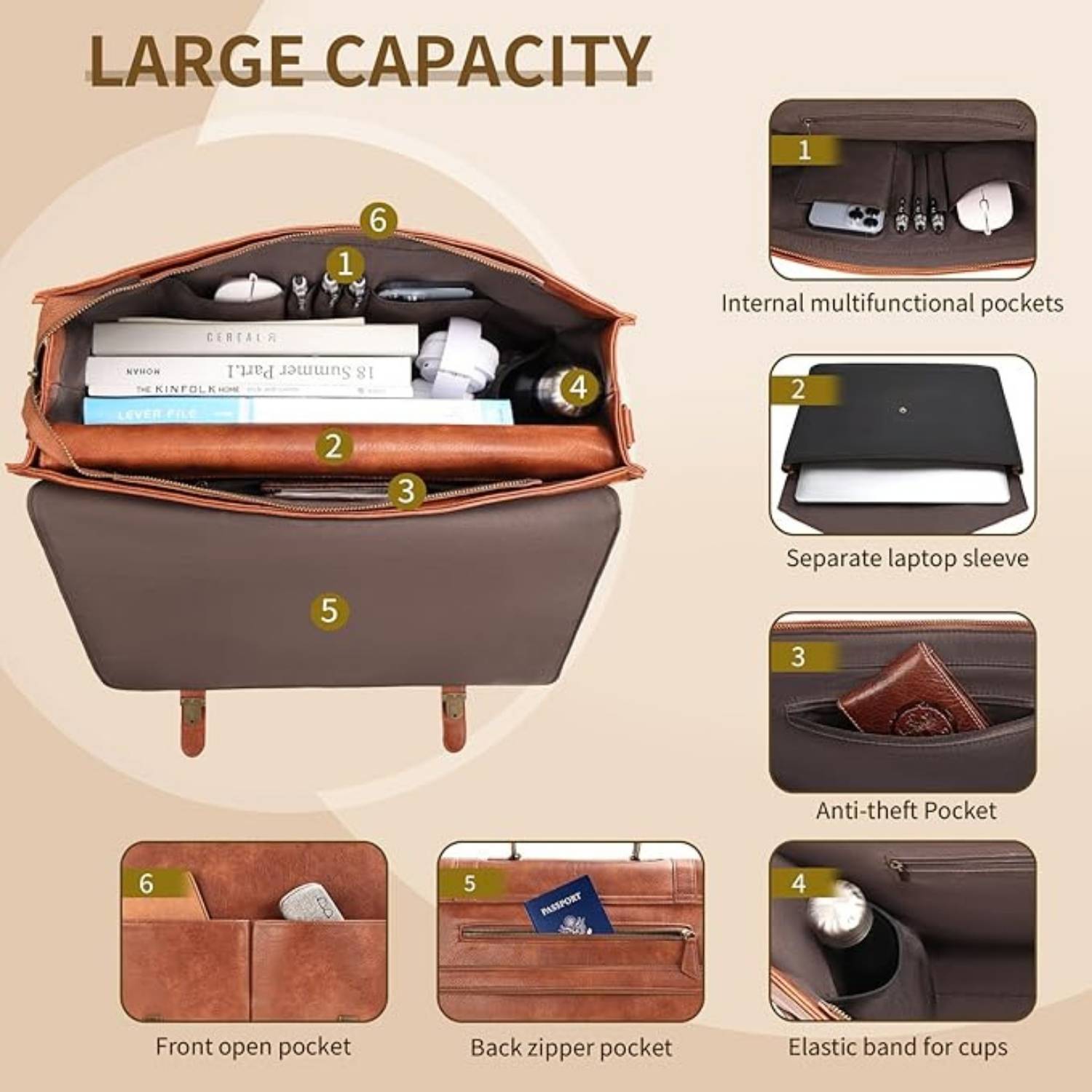 Messenger Bag for Men: image 4
