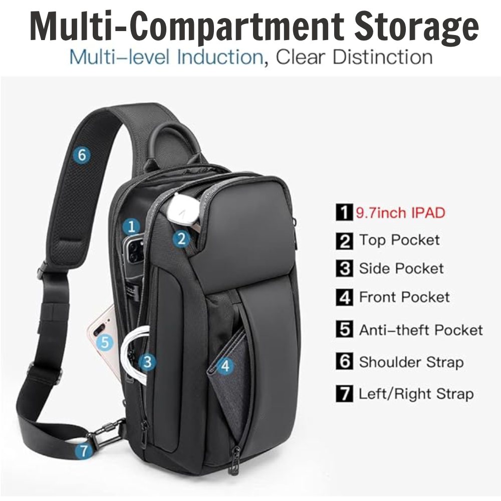 Sling Bag for Men: image 3
